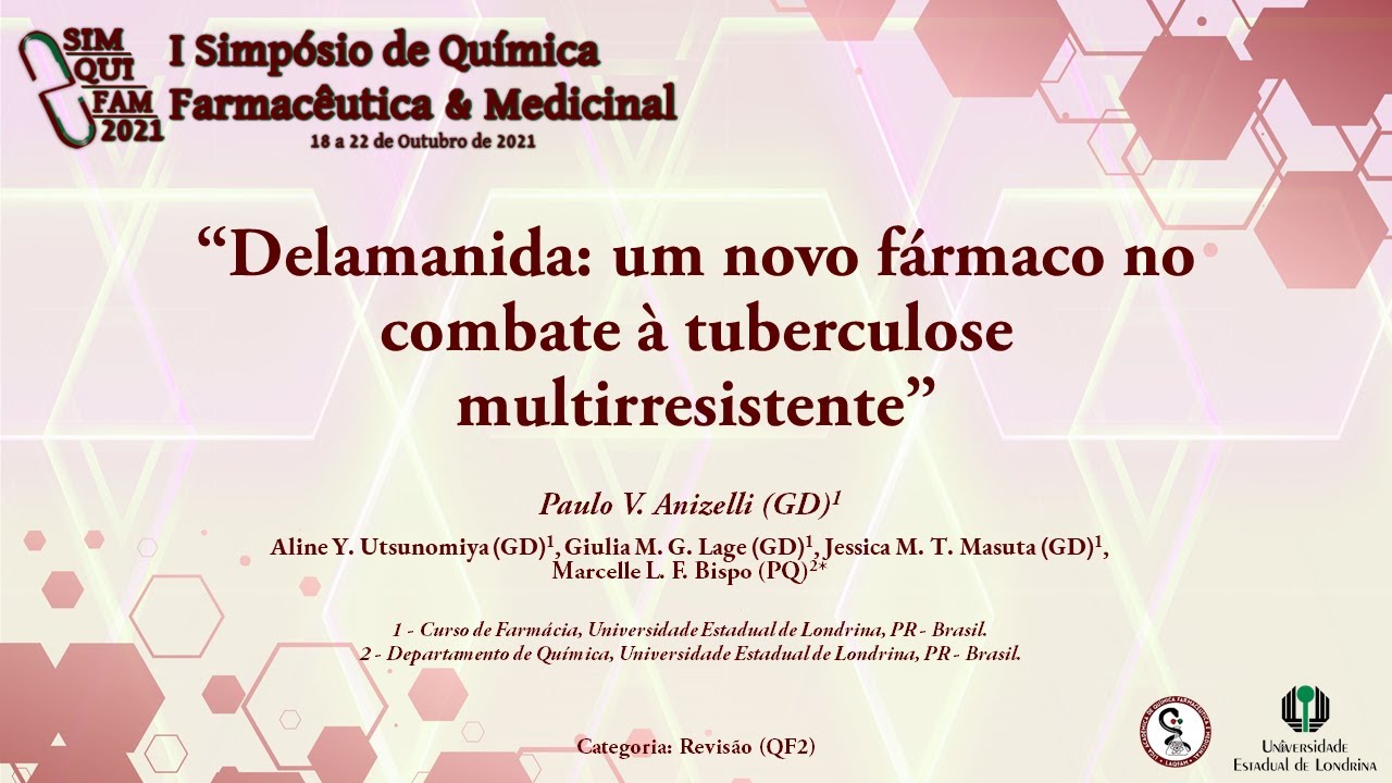 R-G-6: "Delamanida: um novo fármaco no combate à tuberculose multirresistente"